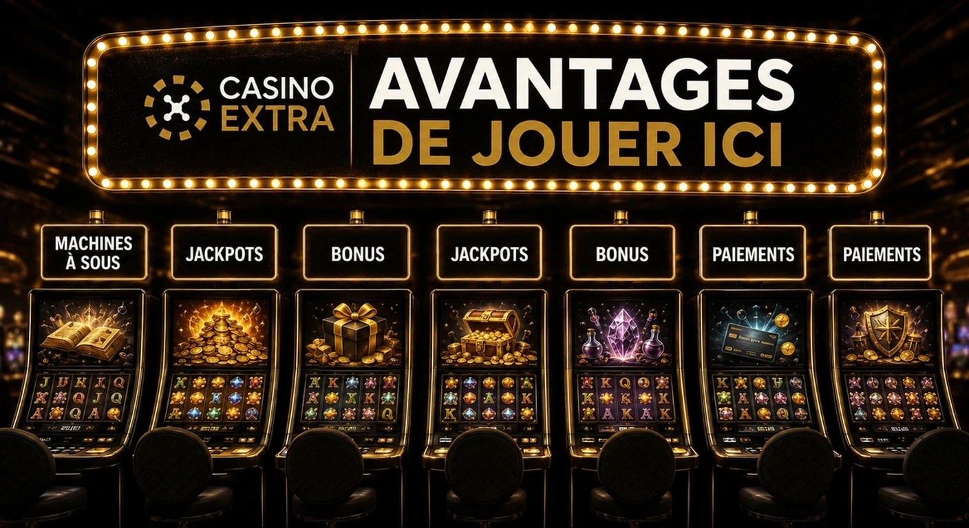 Casino Extra éditeurs jeux